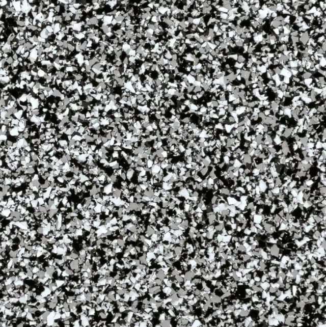Cookies & Cream (Small) epoxy flake colour sample